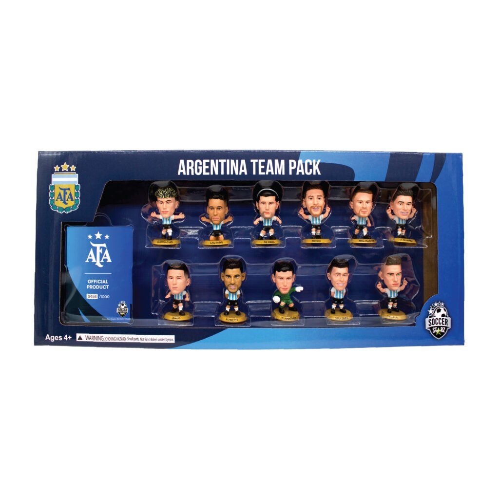 Argentina 11 Figure Team Set SoccerStarz 2 Inch Mini Figures