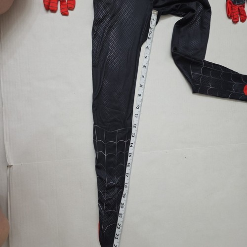 Into the SpiderVerse Miles Morales Spiderman Overall Kinder Halloween Kostüm 4/5 - Bild 4 von 6