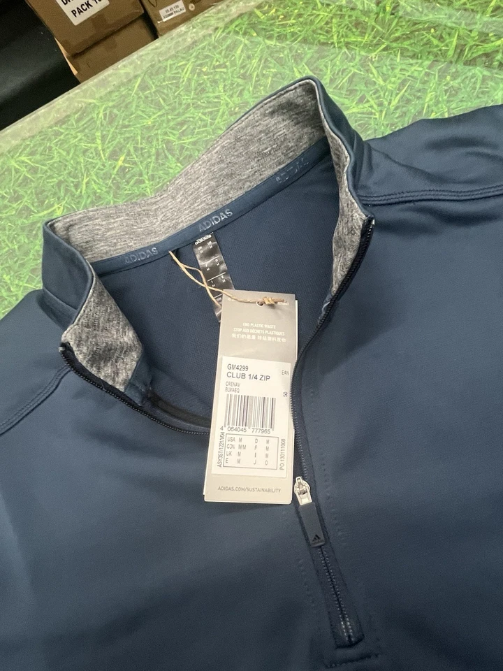 adidas golf 1/4 zip Size XXL - Image 4 of 4
