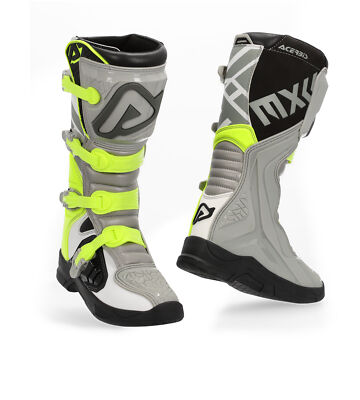 ACERBIS MOTORRADSTIEFEL OFFROAD X-TEAM GRAU/GELB 0022999.290