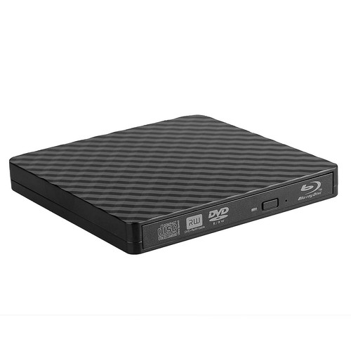 External Drive USB 3.0 BD Combo Player Reader DVD CD RW Burner +Cable - Afbeelding 6 van 8