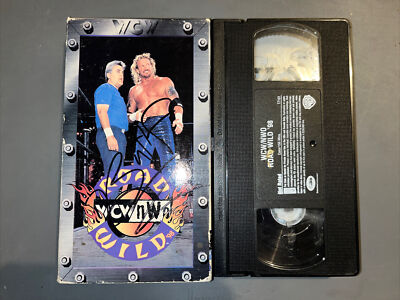 WCW Road Wild Jay Leno (VHS, 1998) SIGNED BY BUFF BAGWELL AND