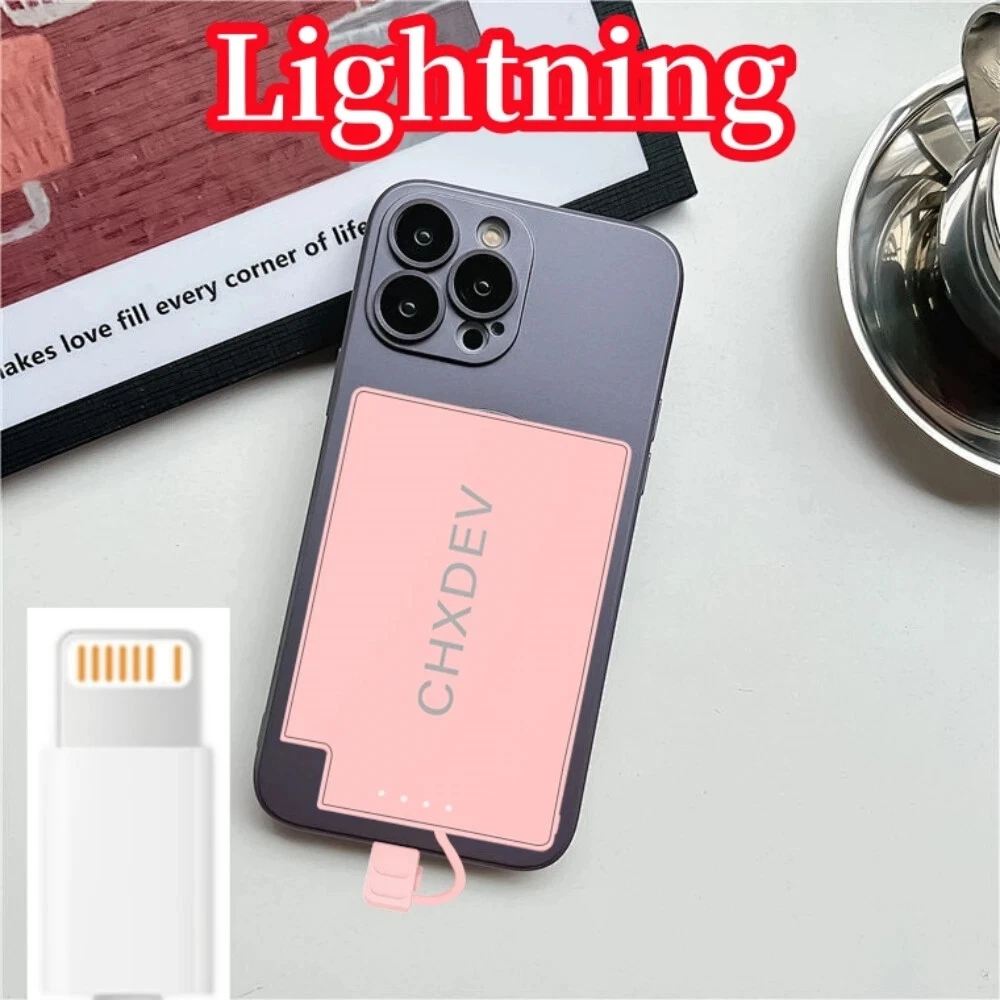 Ultra Thin 5000mAh iPhone Power Bank with Fast Charging