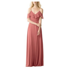 Jenny Yoo Bridesmaid Dress Mila: Cinnamon Rose