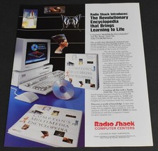 1991 Print Ad Radio Shack Computer Centers Tandy Corporation 2500 XL Media Art