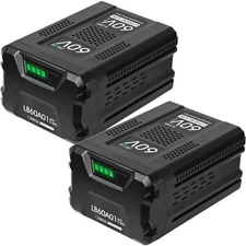 2x For Greenworks 60V 5 Ah High Capacity Lithium Battery LB60A00 LB60A02 LB60A03