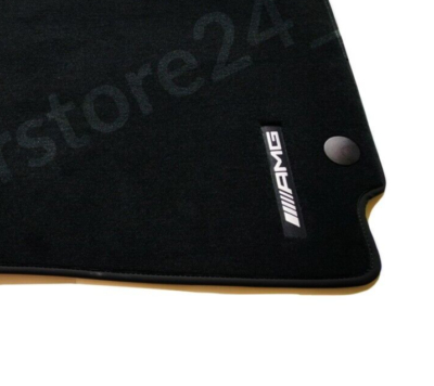 Original Mercedes-AMG Velour Mats C-class W206 black 4-piece set