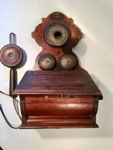 Wandtelefon / Rudolph Krüger Berlin / Gesondert Ausgesondert M 1903 Krone - Bild 11 von 24