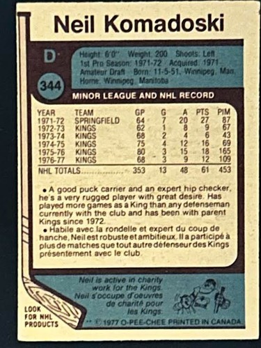 AUTOGRAPHED 1977-78 O-PEE-CHEE HOCKEY CARDS YOU SELECT GROUP 2 (SOME NOT SIGNED) - Bild 186 von 284