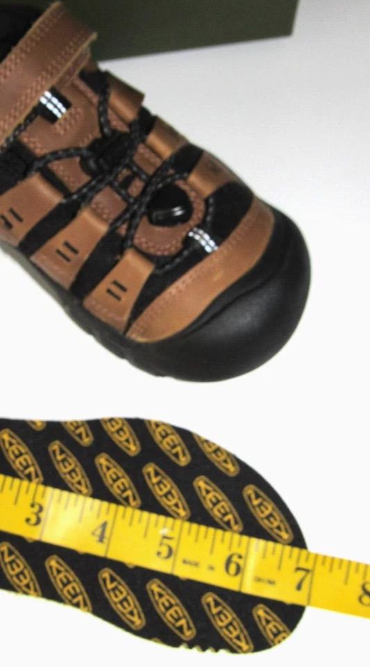 Sandalias deportivas KEEN NEWPORT para niños talla 12 de cuero marrón para senderismo Foto 4 de 4
