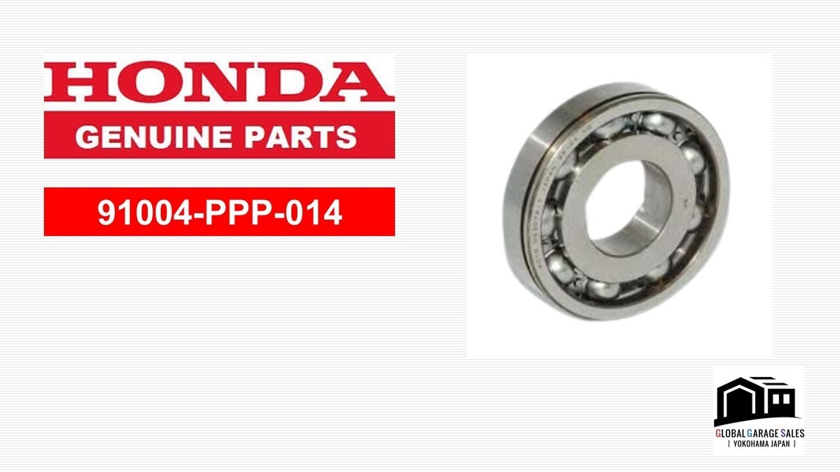 Genuine Honda Ball Bearing 30x72x17mm - Part #91004-PPP-014 (Fits Honda/Acura) 11 thumbnail image