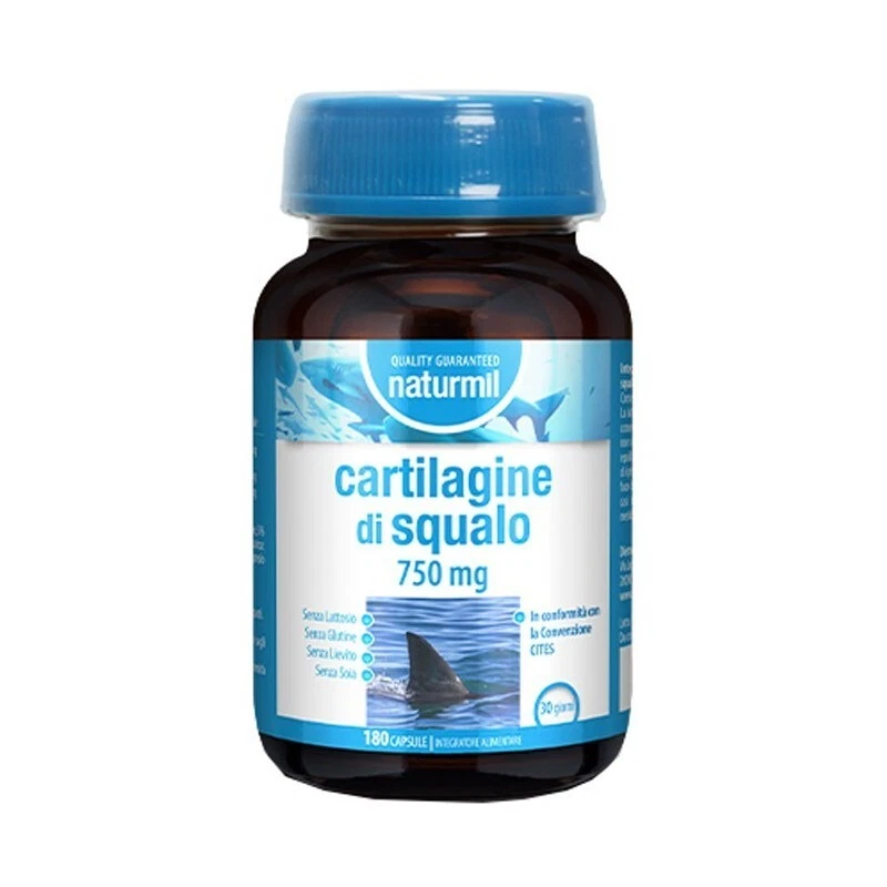 NATURMIL CARTILAGINE DI SQUALO 750 MG 180 CAPSULE