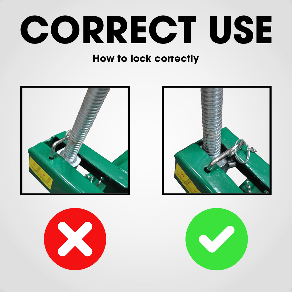 Ride On Lawn Mower Lift 400kg Lifting Device Ramp Garden Tractor Jack