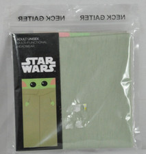 Star Wars The Child Grogu Baby Yoda Unisex Face Cover Mask Neck Gaiter Scarf NEW
