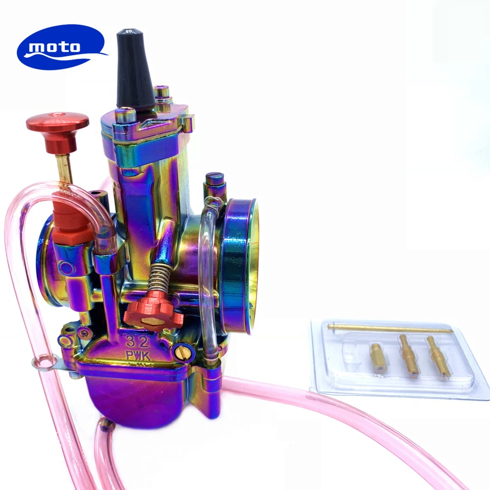 Carburador y filtro de aire PWK 32 para Yamaha YZ80 YZ85 YZ100 YZ125 YZ175 STOCK EN EE. UU. Foto 4 de 4