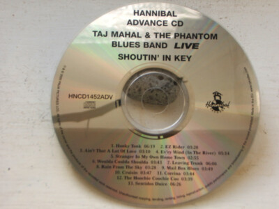 CD, Advance, Album, Promo Taj Mahal & The Phantom Blues Band - Live Shoutin' ...