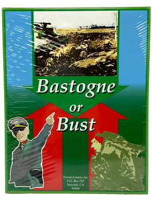 Bastogne or Bust 2nd Ed - 1995 VINTAGE Terran Games English Language - SEALED