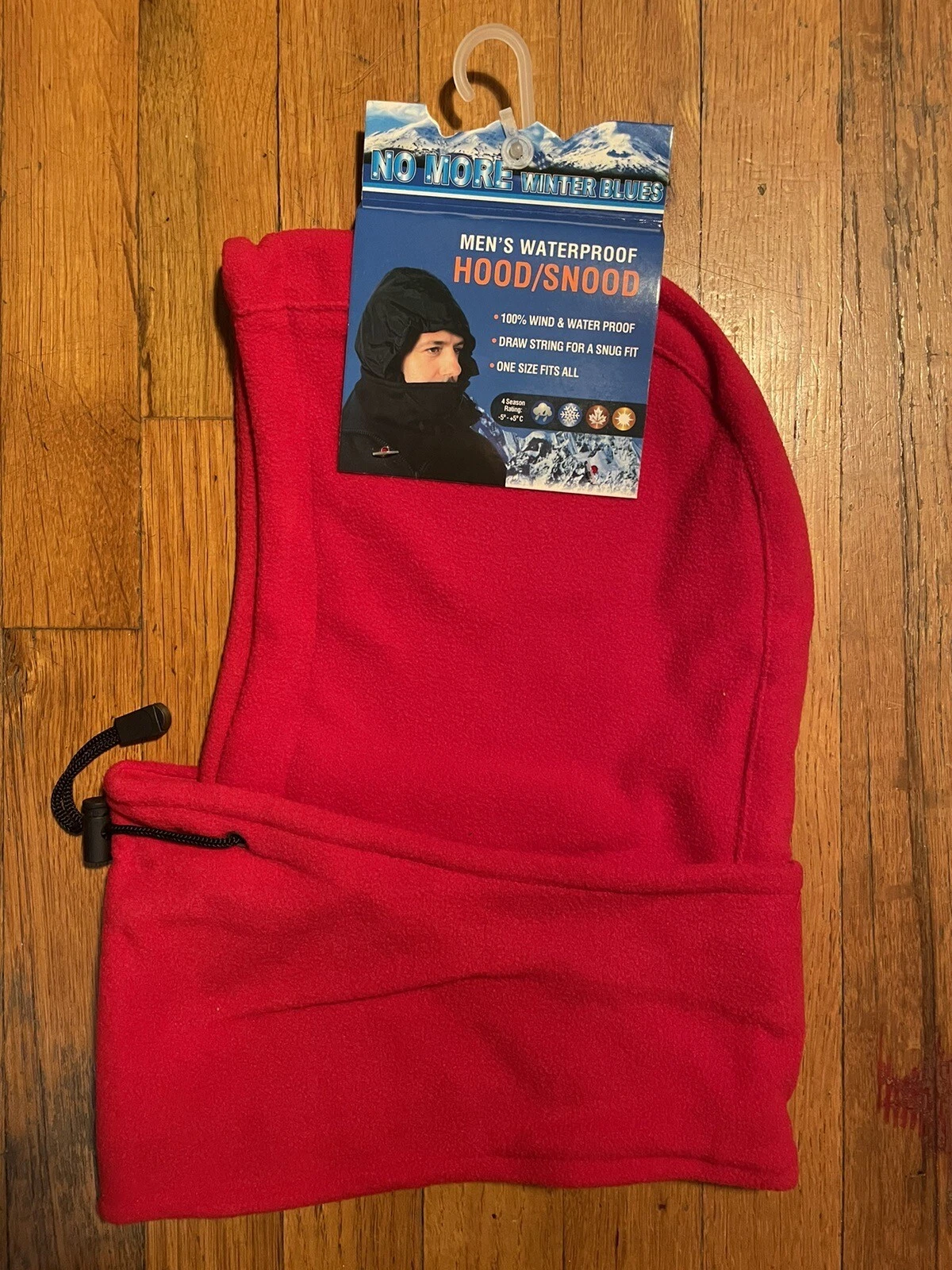 Mens Waterproof Hood/snood