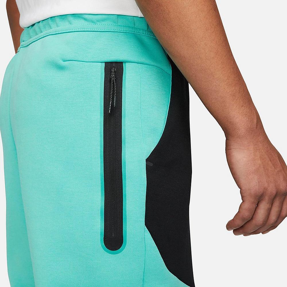 Nike Tech Fleece Pants Joggers Sweatpants Washed Teal Black CU4495