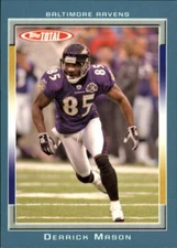 2006 Topps Total Blue Football Card Pick 293-550