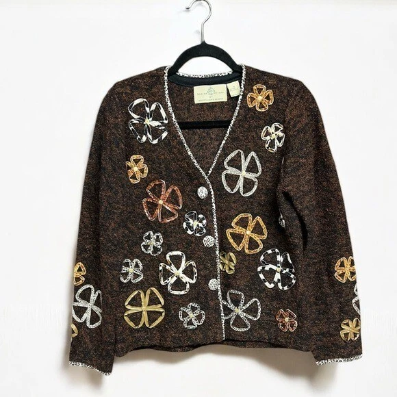 🌻Варианты дизайна от Philip & Jane Gordon носимый художественный кардиган размер маленький. - Изображение 3 из 4