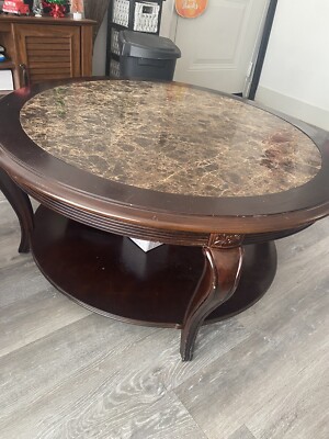 vintage solid wood coffee table | eBay