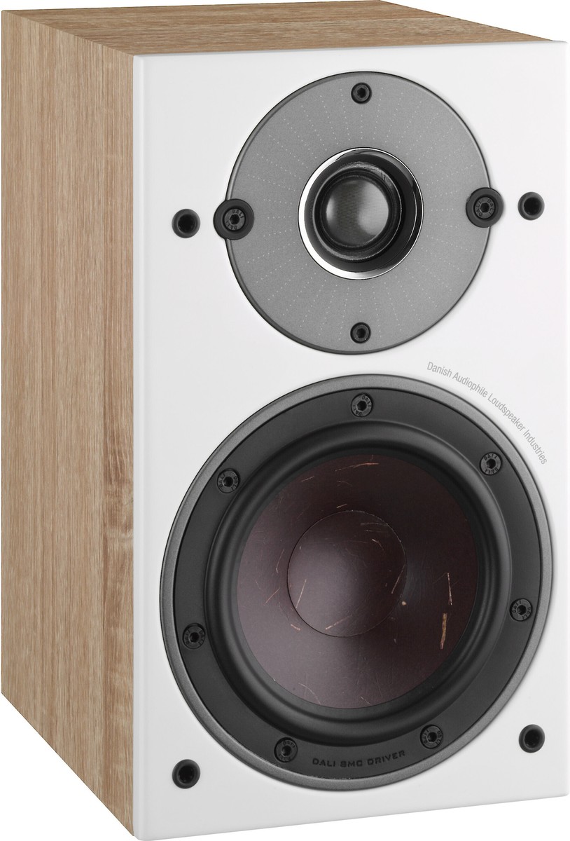 DALI Oberon 1 Bookshelf Speaker - Dark Walnut (pair) for