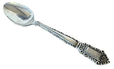 1 Teaspoon Tea Spoon LCU26 LCU 26 Lifetime Cutlery Stainless 6 3/8" Scrolls