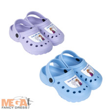 Official Disney Frozen Clogs Kids Girls Slip On Beach Summer Sandals Sliders 