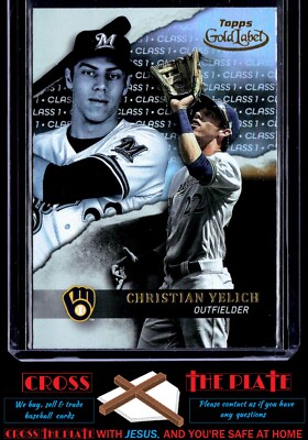 Lich　英語 1-2020 Topps Gold Label Class 1 Yelich Christian Yelich Brewers