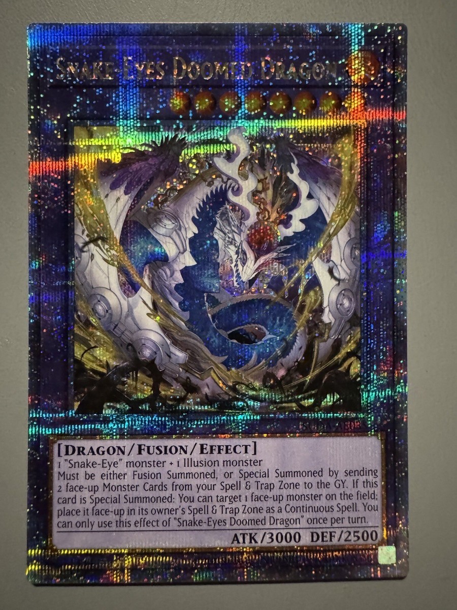 YUGIOH SNAKE-EYES DOOMED DRAGON ASIA ENGLISH EDITION SUDA-AE035