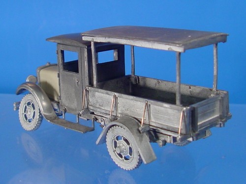 O/On3/On30 1/48 WISEMAN MODEL SERVICES OTB-02 CANOPY TRUCK BED ONLY KIT - Picture 5 of 5