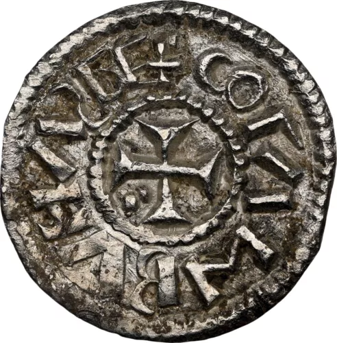 Hungary - 1095-1116 AD Coloman Denar - NGC MS60 - CHOICE MEDIEVAL SPECIMEN