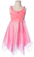 New Girl's Fairy Finery Bright Pink Twirler TuTu Dress Toddler Dress-Up