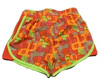 PUMA GIRLS ATHLETIC SHORTS SIZE S VIBRANT COLORS SMALL