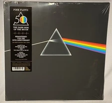 LP PINK FLOYD Dark Side of the Moon 50th Ann (180g Vinyl 2023) NEW MINT SEALED