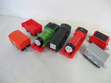 THOMAS FRIENDS TRACK MASTER Motorized James DIESEL Percy Cars 7 PCS