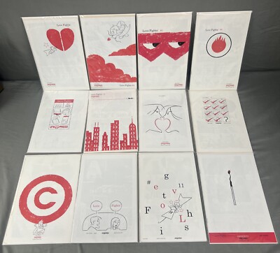 Love Fights Oni Press #1-12 Full Set Complete Run