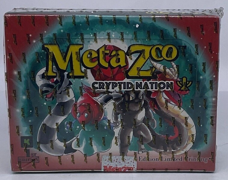 cryptid nation 1st edition booster box MetaZoo 2nd Collector's Avenue and sky Metazoo: Cryptid Nation Booster Box