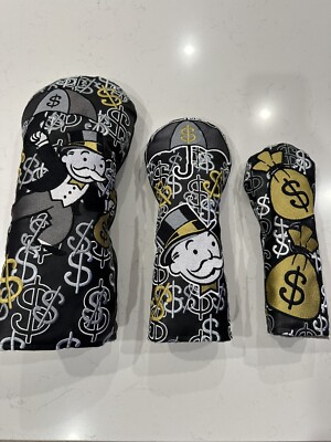 Black Friday Bettinardi x Monopoly Raining Money Mr. Monopoly Wood Set ...