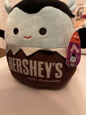 BRAND NEW Squishmallow Patricio  Werewolf Halloween Hershey Milk Chocolate 7 
