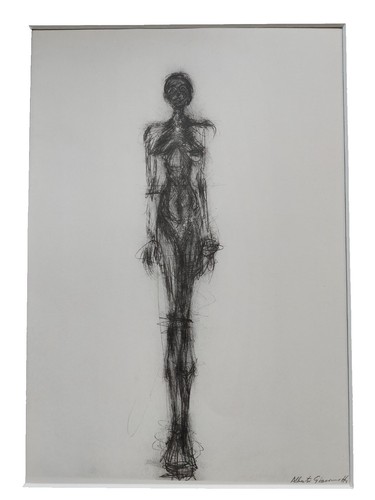 ALBERTO GIACOMETTI,MAN POINTING, EXHIBITION PRINT 1989 TATE