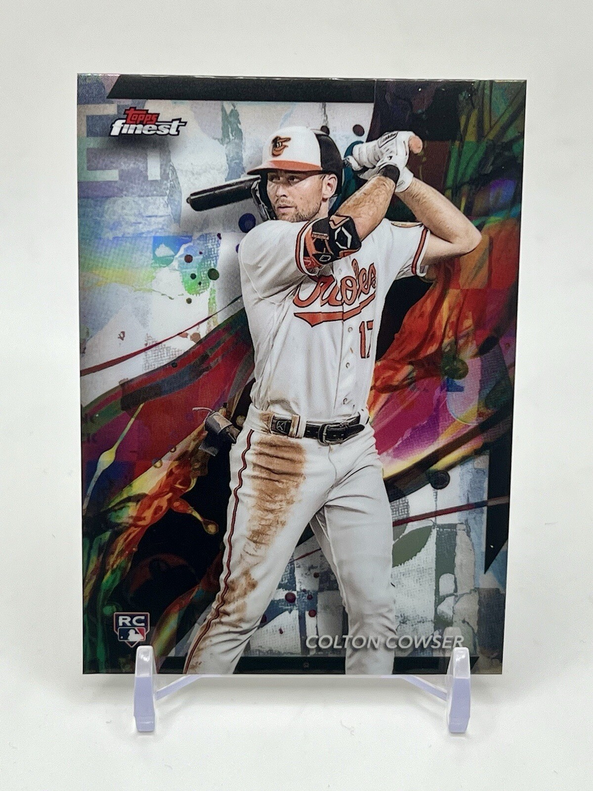 2024 Topps Finest #79 Colton Cowser, Baltimore Orioles (RC) REFRACTOR