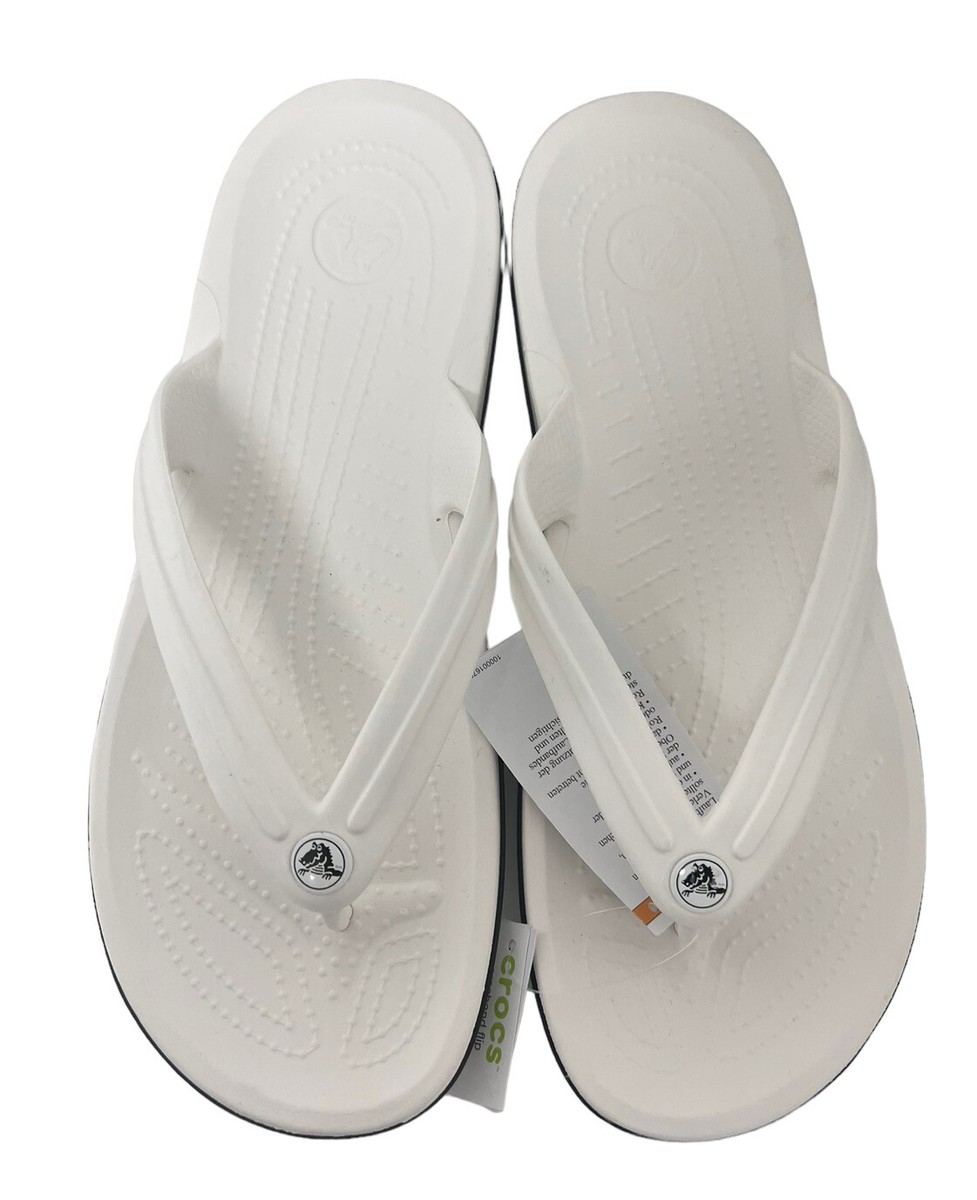 womens croc flip flops size 10