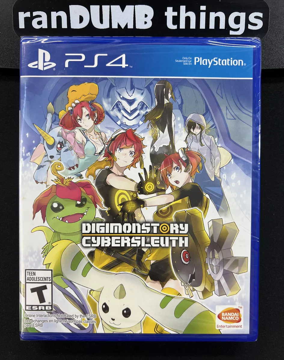 Digimon Story Cyber Sleuth Sony PlayStation 4 PS4 Ships from NJ