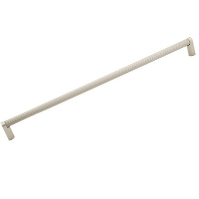 Alno A2904-18-MN Alta Moda 18'' Pull Ribbed Bar Matte Nickel
