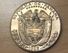 1968 Panama 1/4 Balboa Proof