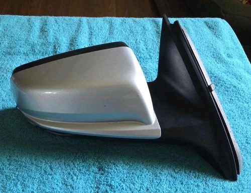 ✅️ 14 15 16 Chevy Malibu Passenger Side Door Mirror Right RH Blinker SILVER