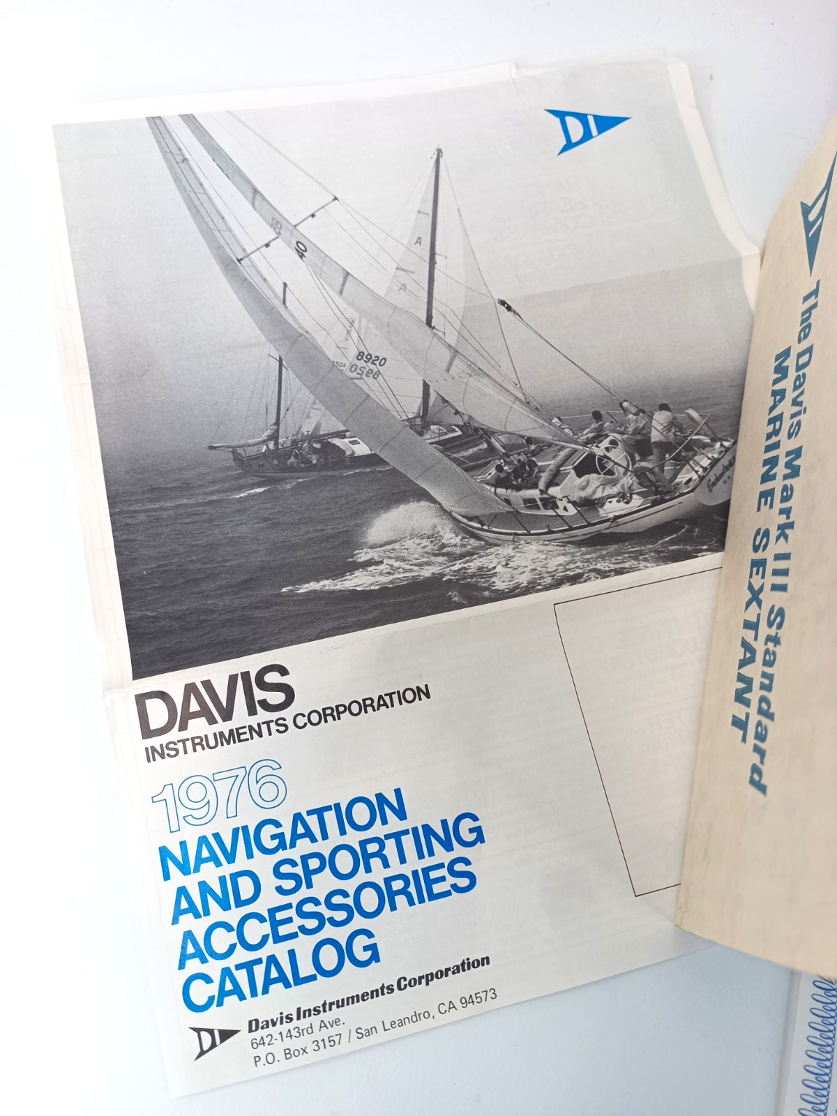 The Davis Mark 3 Marine Sextant With Original Box & Paperwork 1976 Nice!