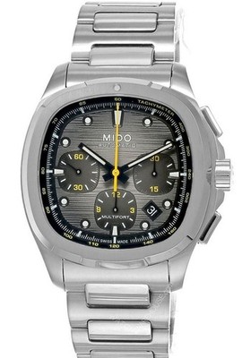 Mido Multifort TV Chronograph 42mm Grey Dial Men's Watch M049.527.11.081.00